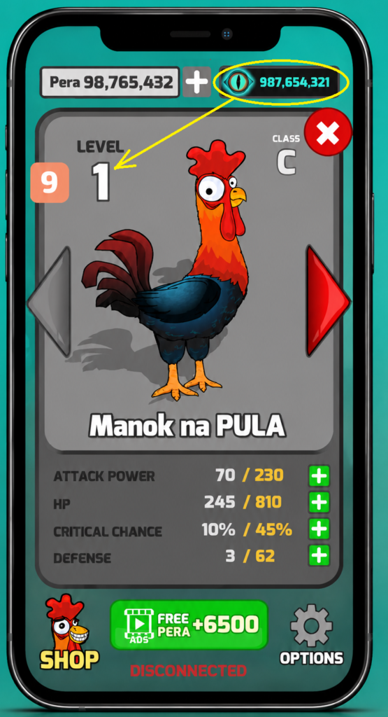 Manok Na Pula Mod APK Unlimited Dragon Eye