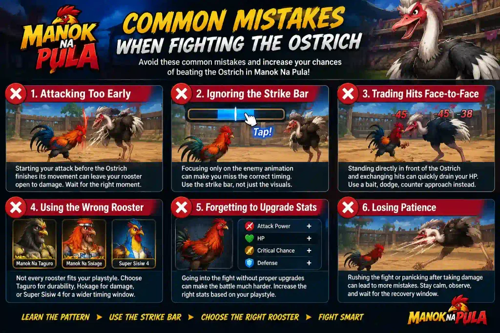 How to Beat an Ostrich in Manok Na Pula: Complete Guide 2 Fighting the Ostrich