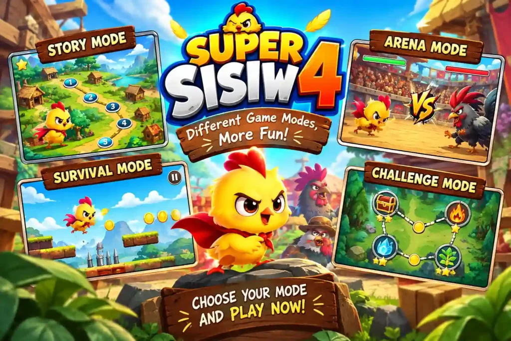 Super Sisiw 4 in Manok Na Pula: Complete Monkey 4 Guide 2 Super Sisiw 4 Game Modes