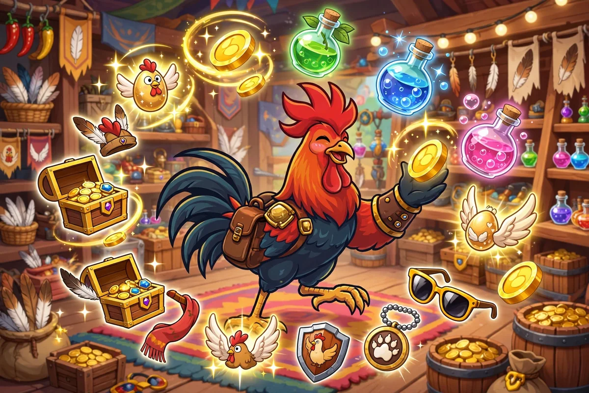 Free Shopping in Manok Na Pula Mod APK